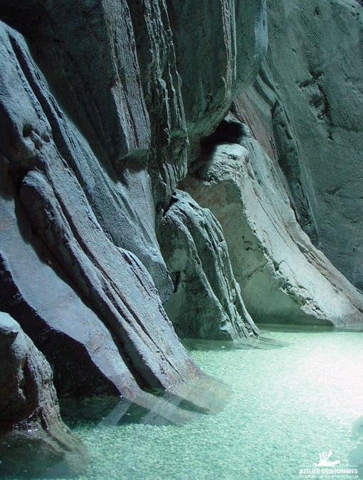 Reconstitution d’un écosystème en béton – AQUARIUM DE GIJÓN