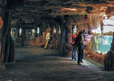 Conception et création de décors en béton pour l’Aquarium de LA ROCHELLE