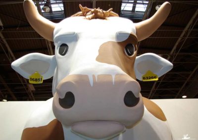 Sculpture en polystyrène pour un stand DANONE Activia