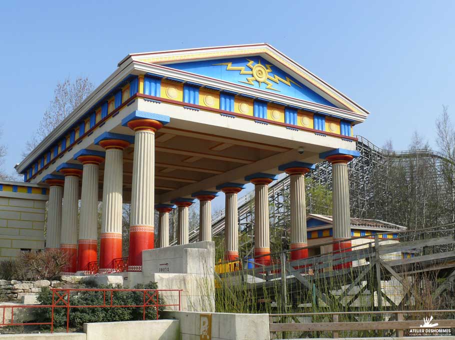 decor-parc-attraction-asterix-1 Restauration de décors en béton sculpté pour le Parc Astérix