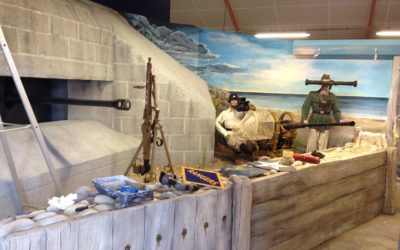 Scénographie en béton – MUSEE MEMORIAL D’OMAHA BEACH