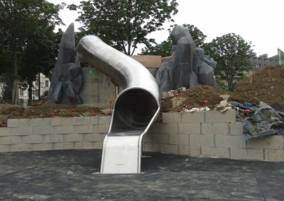 Décor en béton de parc de jeux - JARDIN NELSON MANDELA